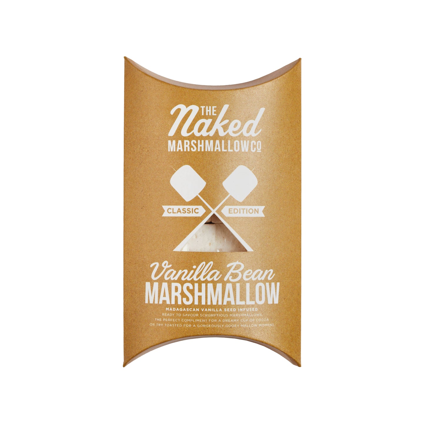 The Naked Marshmallow - Vanilla Bean Gourmet Marshmallows