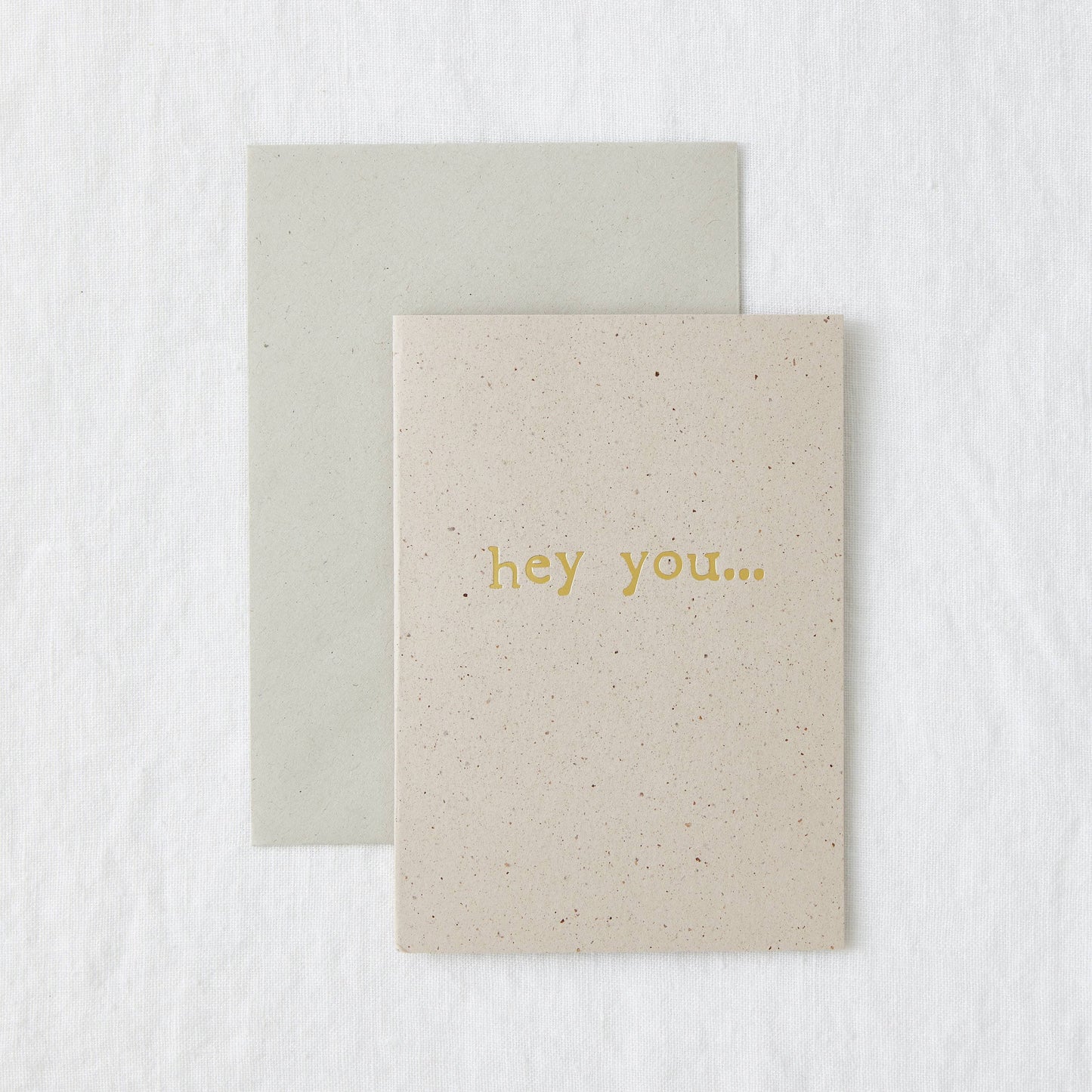 Made by Shannon - Hey You... Everyday Hello Eco-friendly Greetings Card