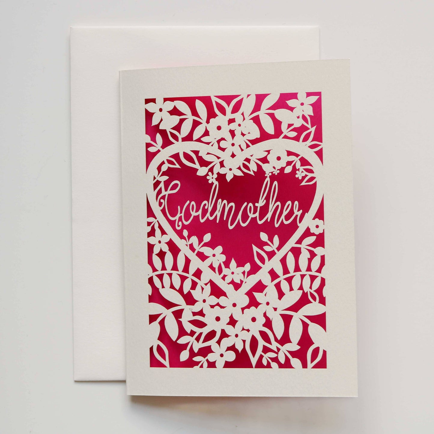 Godmother Laser Cut Card