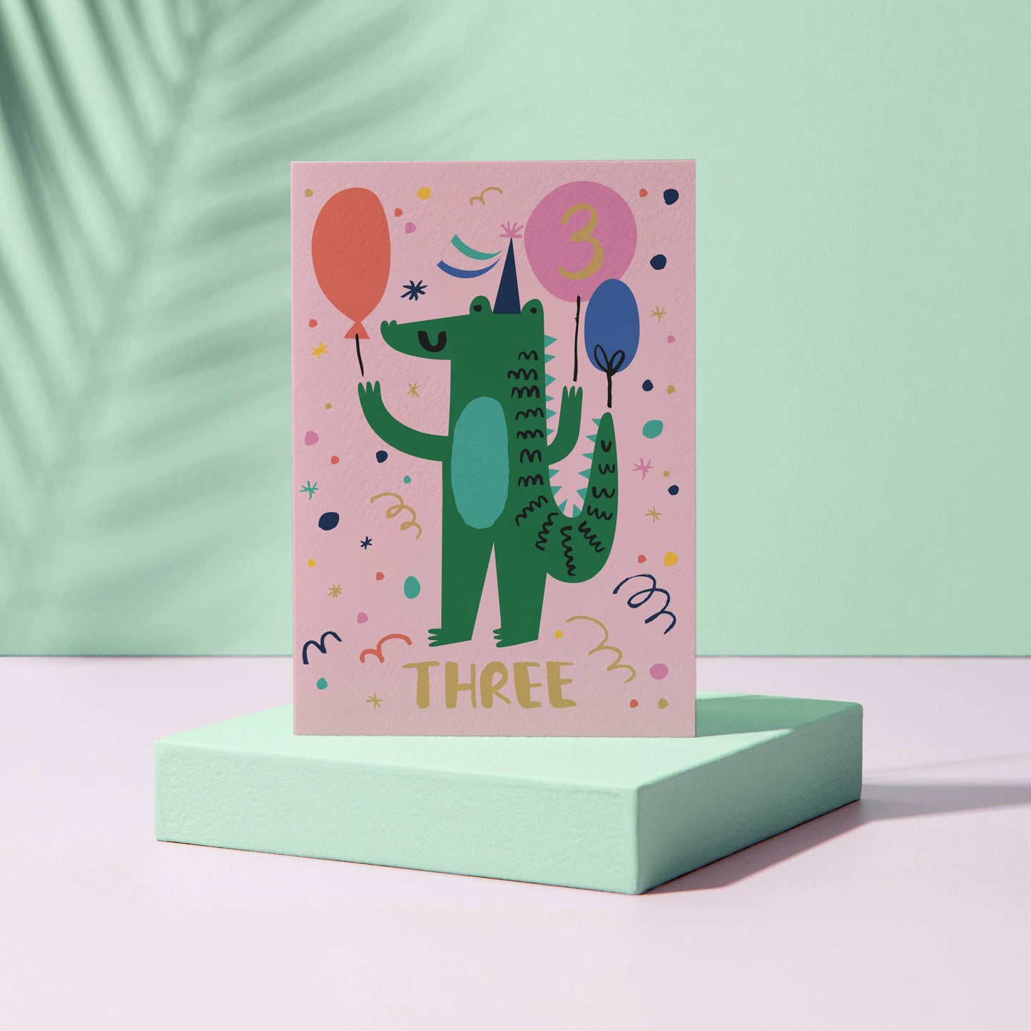 Rumble Cards Crocodile - Three