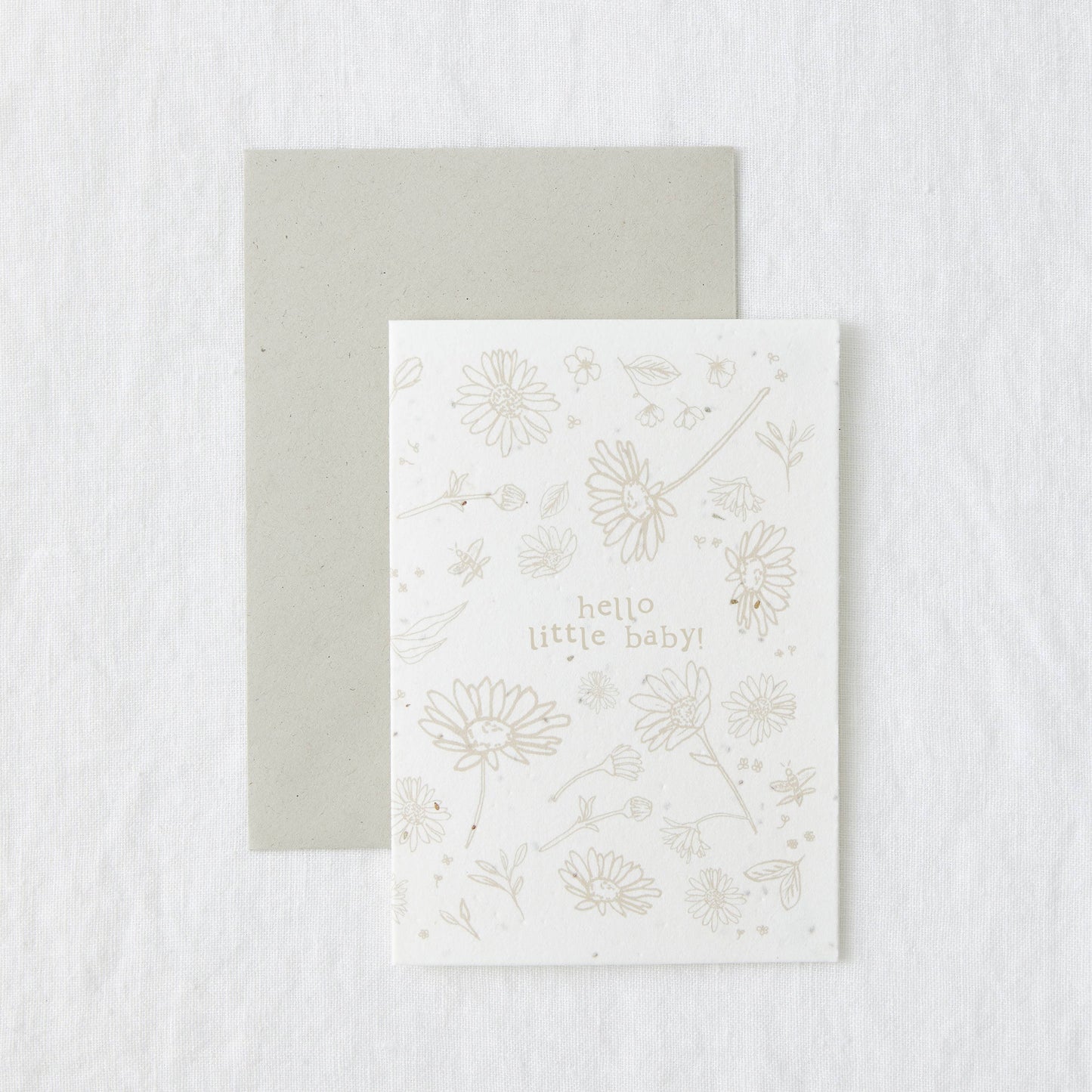 Little Baby - Daisy Seed Plantable Greeting Card