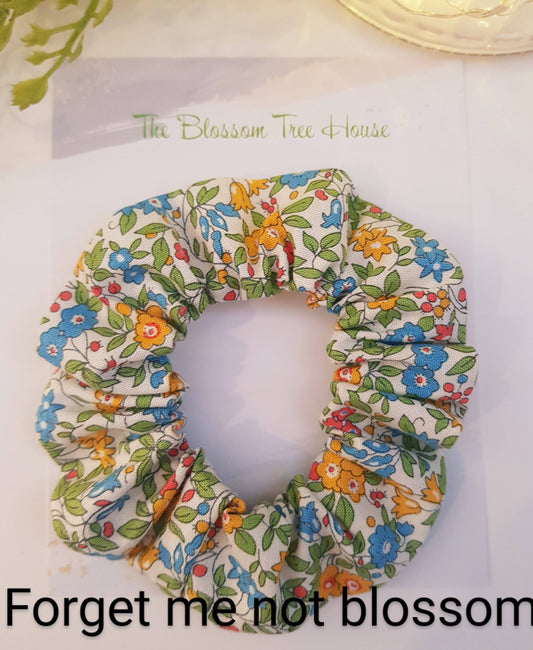 The Blossom Tree House - Liberty of London fabric scrunchie