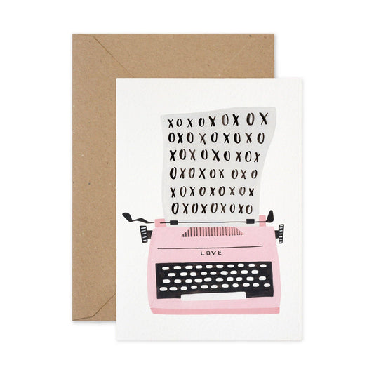 Paper Parade Stationers - Xoxo Typewriter 