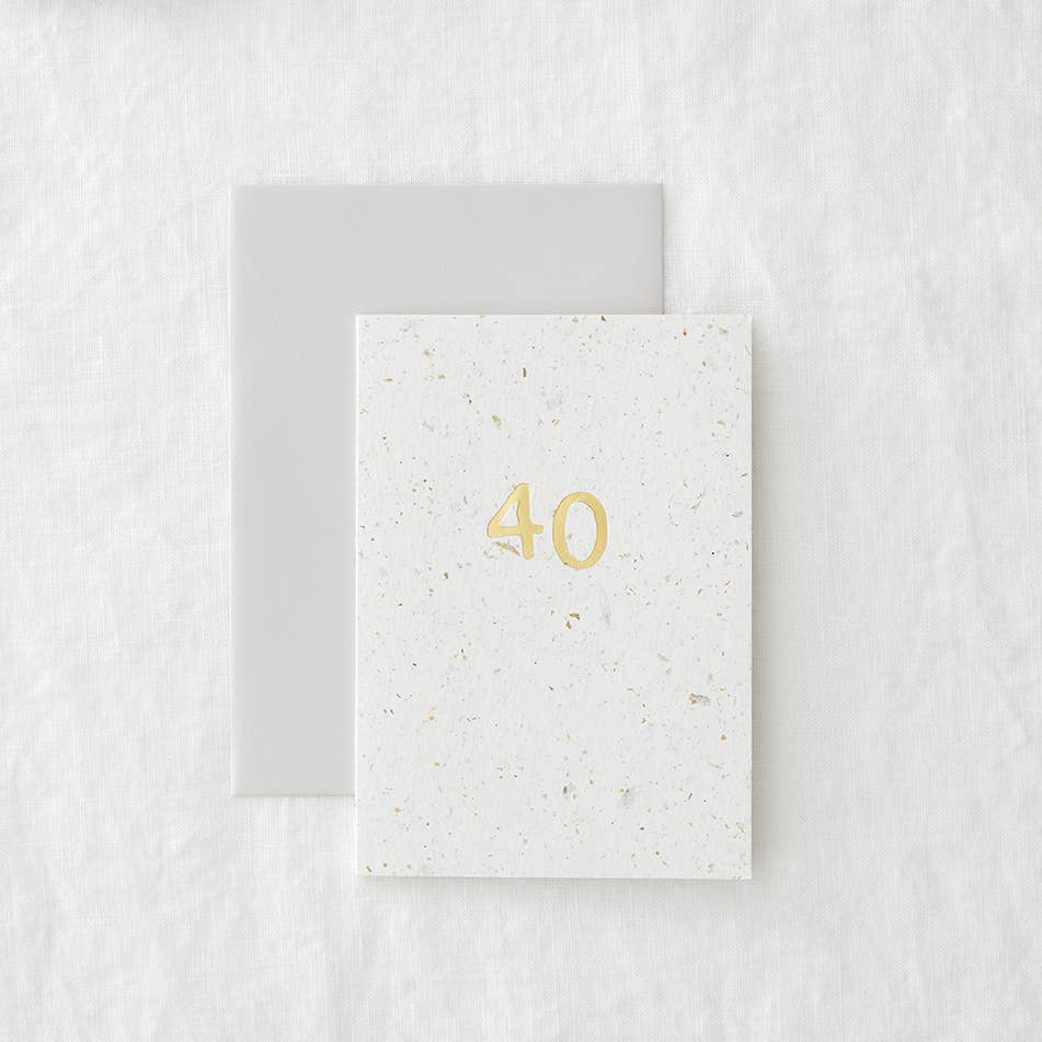 Eco-friendly Birthday Greeting Card - 40