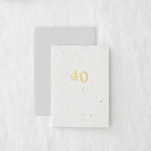 Eco-friendly Birthday Greeting Card - 40