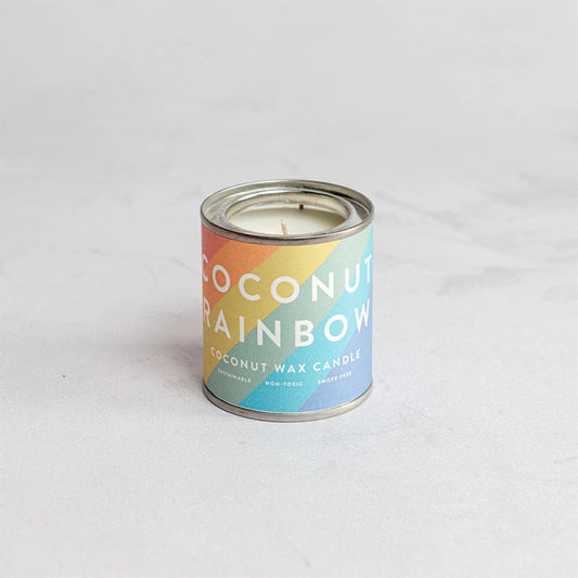 Rainbow Coconut Conscious Candle