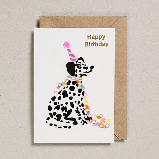 Happy Birthday Dalmatian Card