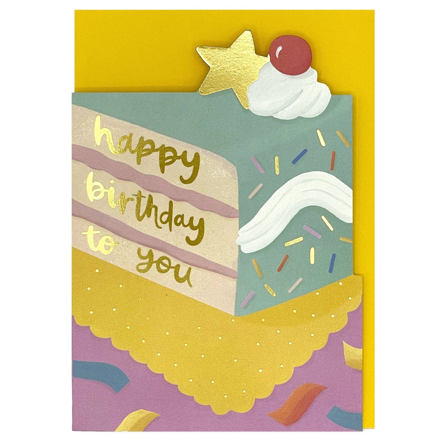 Raspberry Blossom - Happy Birthday to you' card