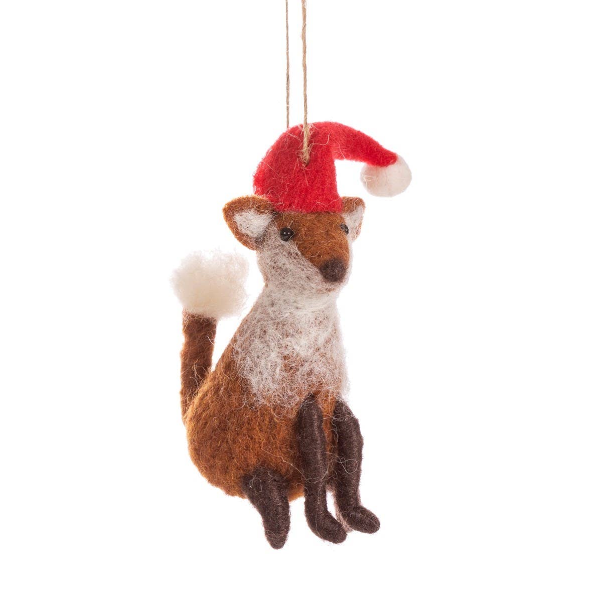 Sass and Belle - Fox in Hat Felt Decoration