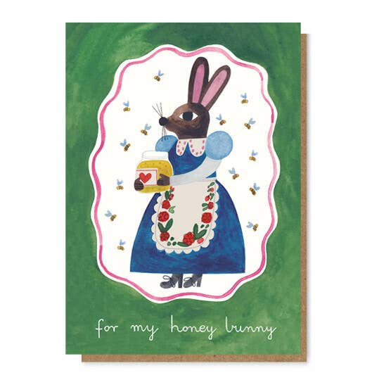 Daria Solak Illustrations - Honey Bunny