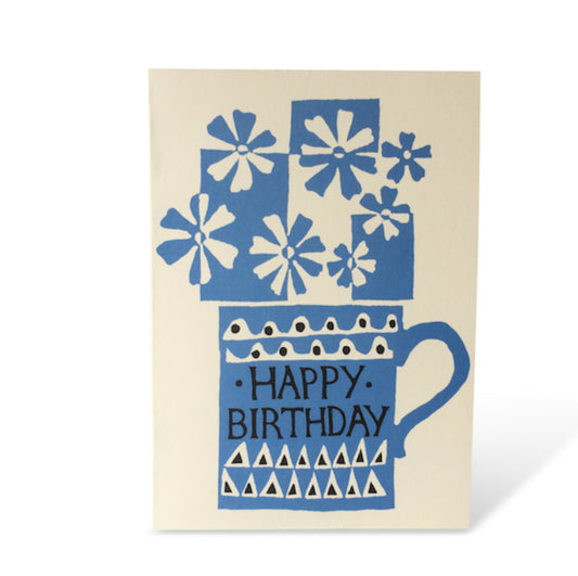 Cambridge Imprint - Birthday mug card