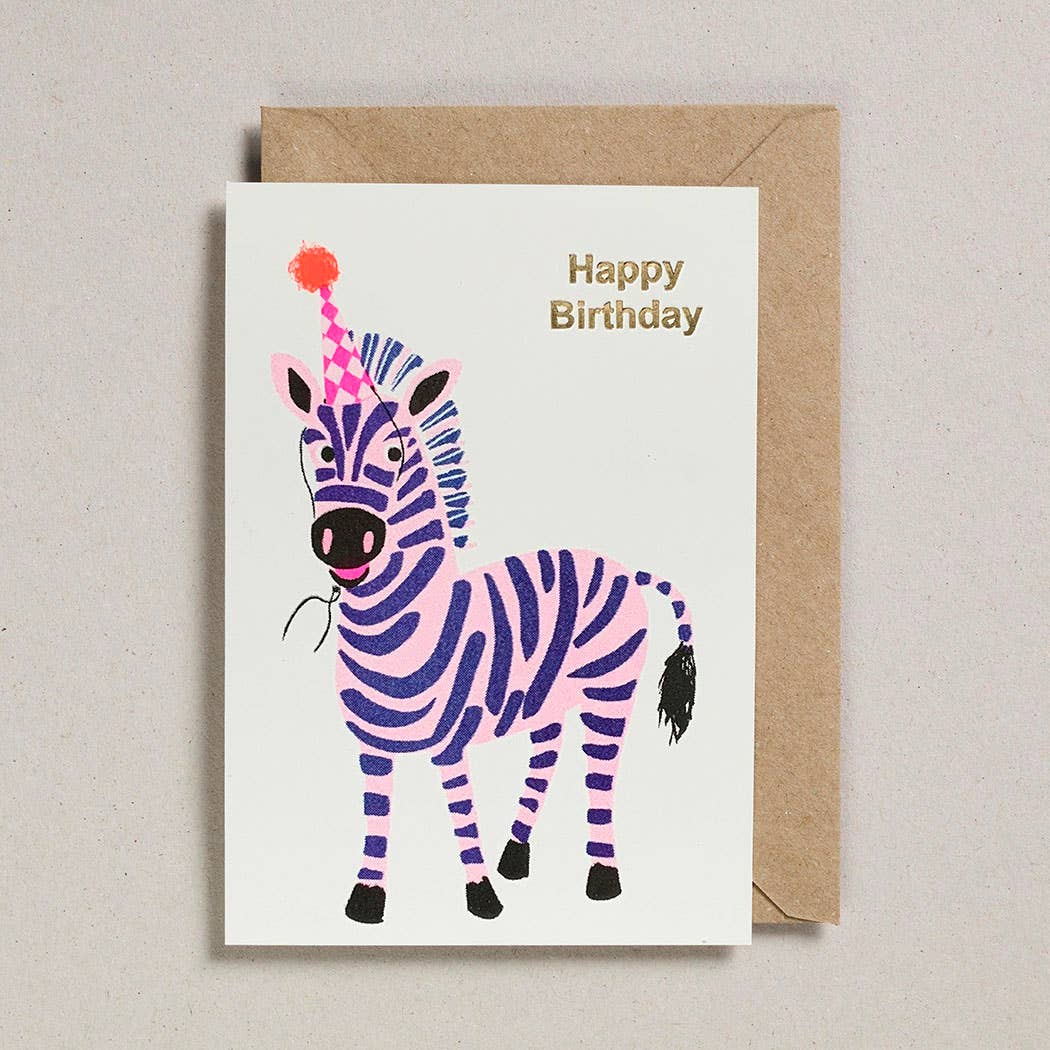 Happy Birthday Zebra