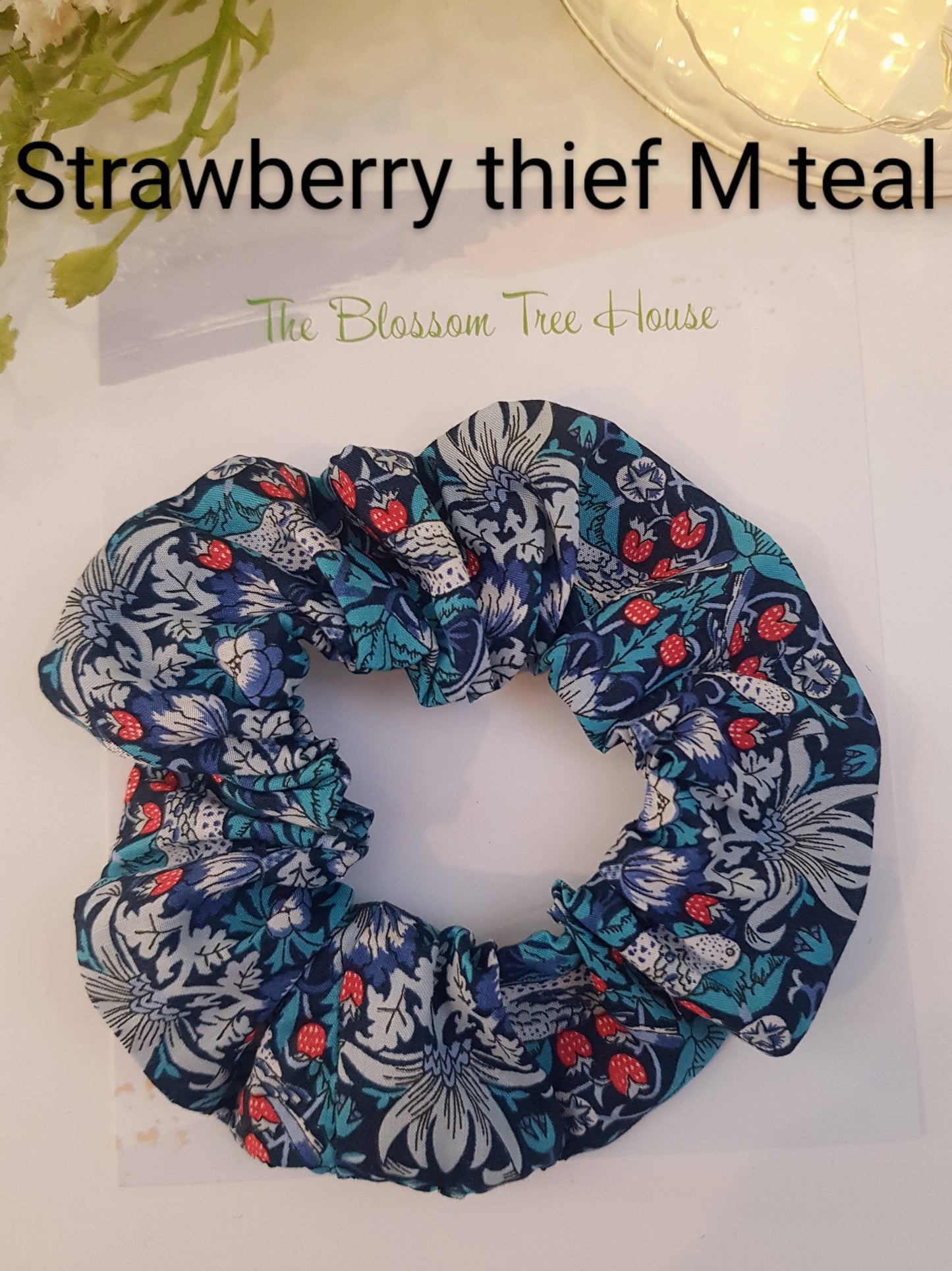 The Blossom Tree House - Liberty of London fabric scrunchie