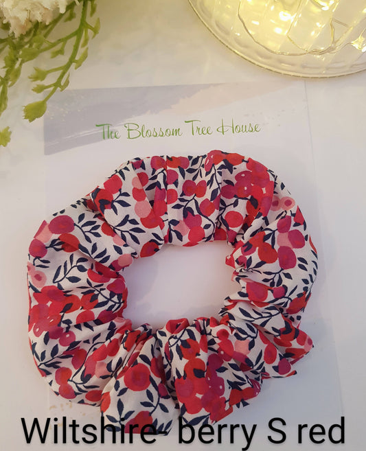 The Blossom Tree House - Liberty of London fabric scrunchie