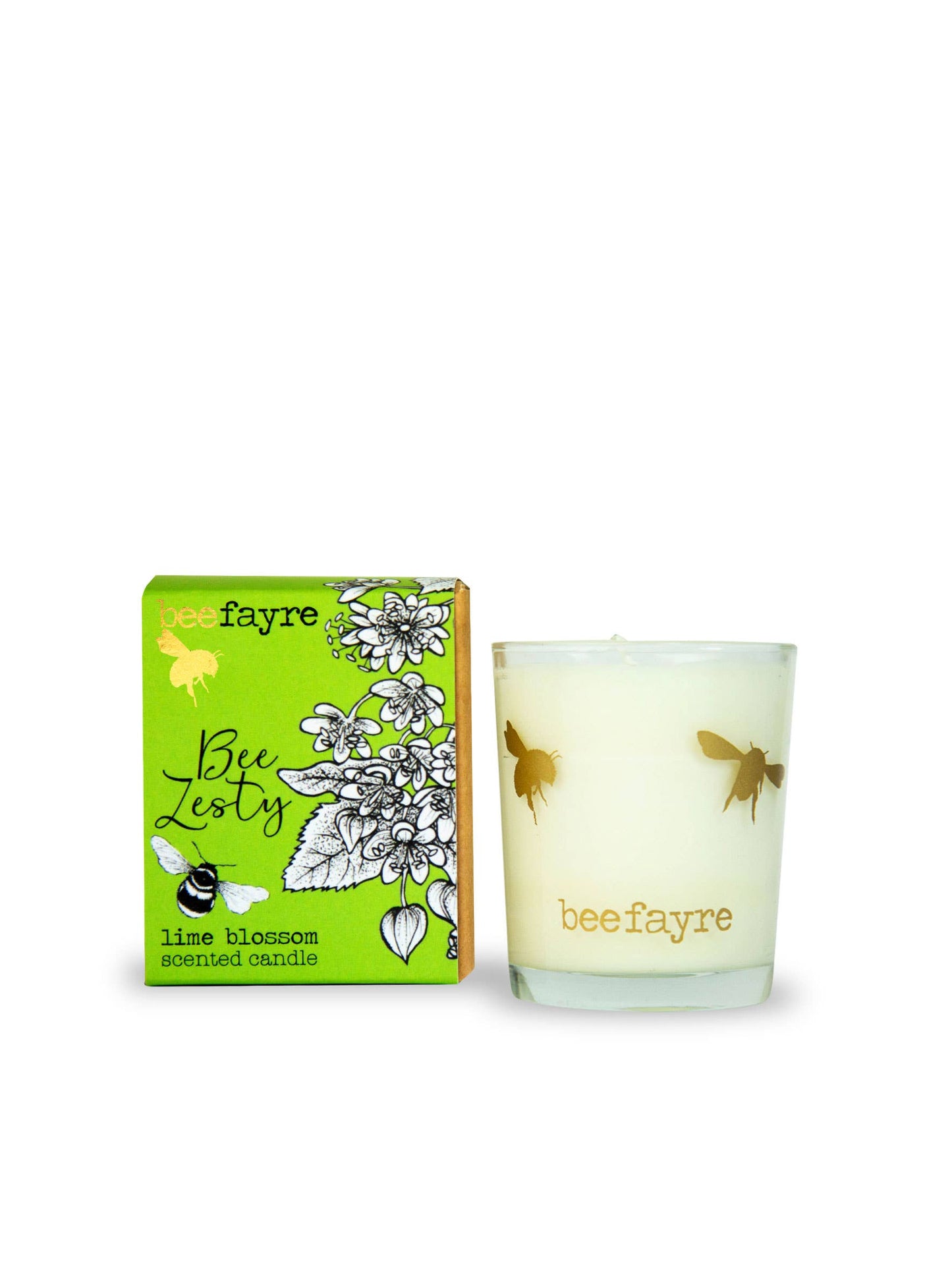 beefayre ltd - Bee Zesty Lime Blossom Small Scented candle