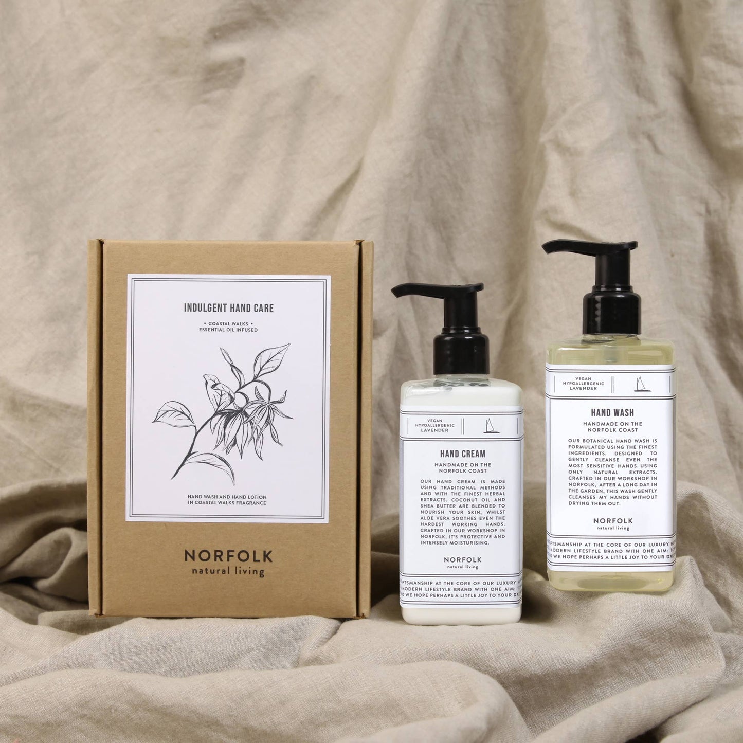 Norfolk Natural Living Indulgent Hand Care Set - Coastal Walks