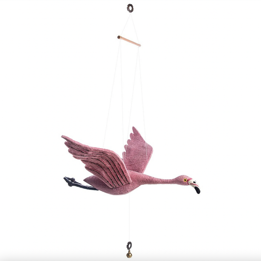 Sew Heart Felt - Flapping Flamingo Mobile