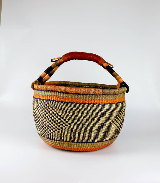 The Bam's Art Shop - Round Bolga Basket