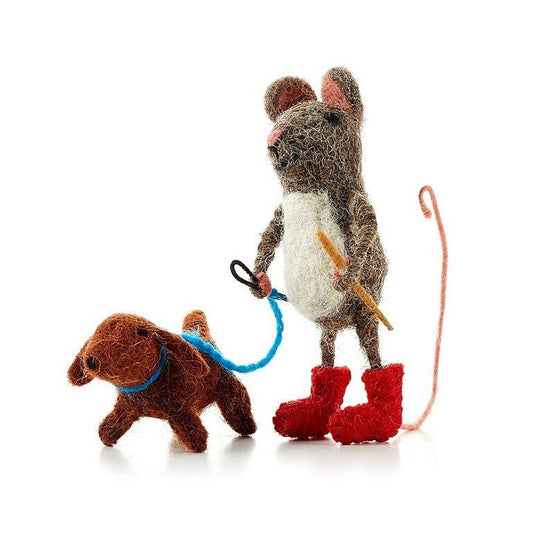 Sew Heart Felt - Dog Walker Mouse