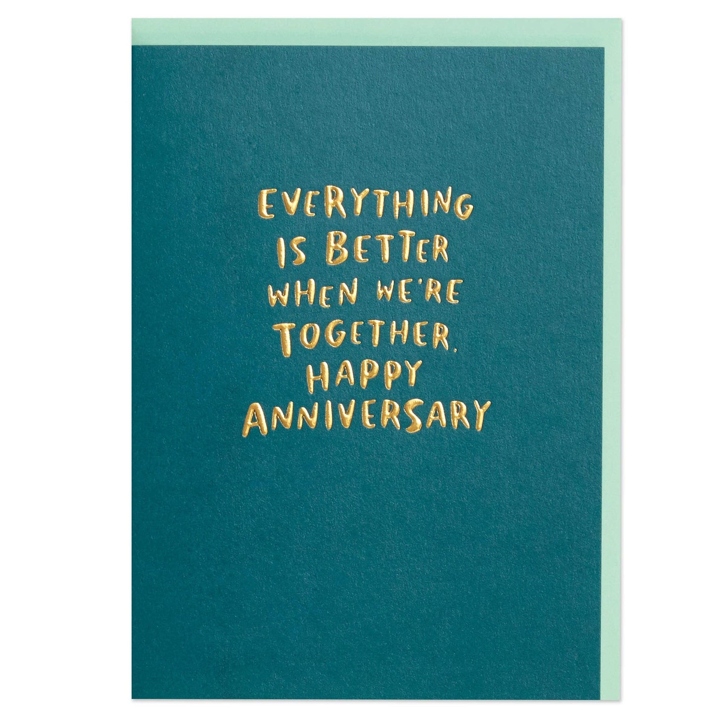 Raspberry Blossom - Everything is better when we're together’ card
